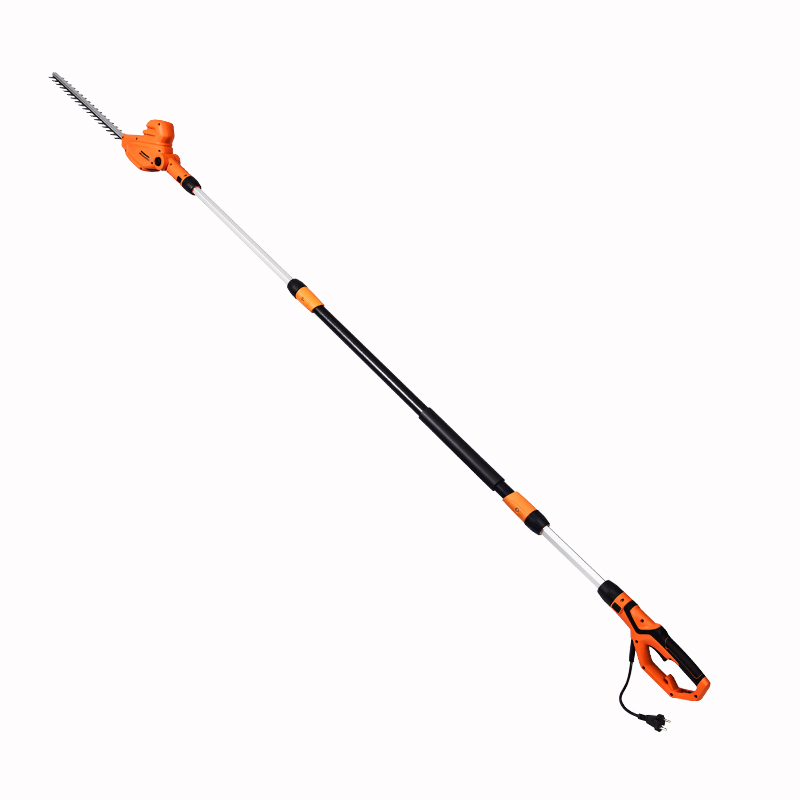 OT7E701 Điện cực Hedge Trimmer Kính thiên văn với Lưỡi cắt laser 450mm Điều chỉnh đầu cắt